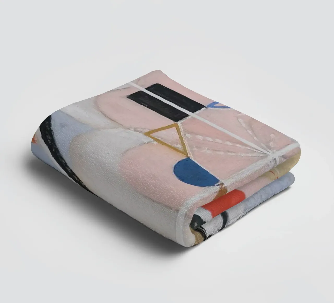 Hilma af Klint "Evolution Nr. 13" Kosmische Abstraktion Handtuch von homdeco