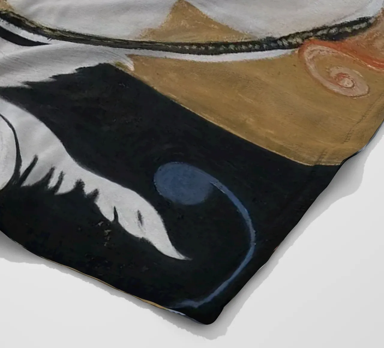 Hilma af Klint "Evoluzione n. 13" Astratto cosmico coperta in pile da homdeco