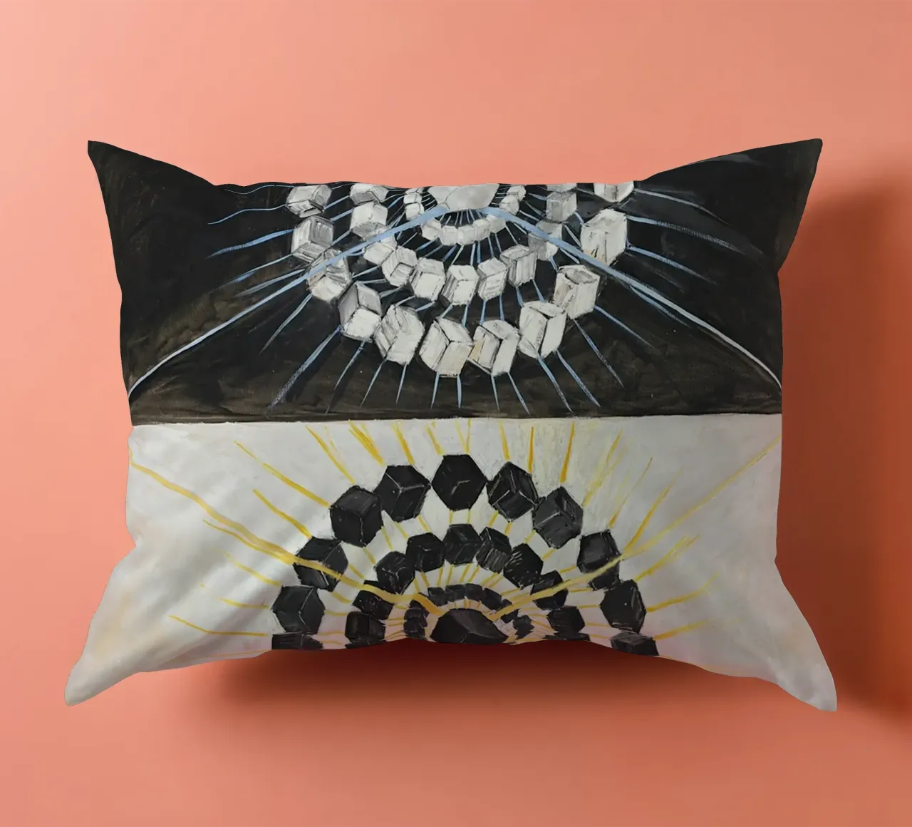 Hilma af Klint "Cigno n. 8" Dualità cosmica Astratto cuscino da homdeco