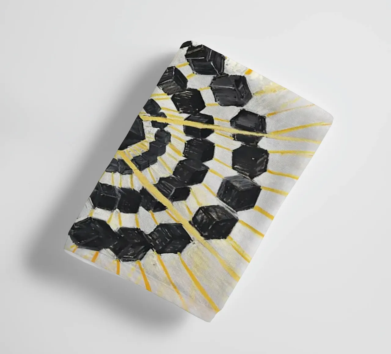 Hilma af Klint "Swan No. 8" Cosmic Duality Abstract towel by homdeco