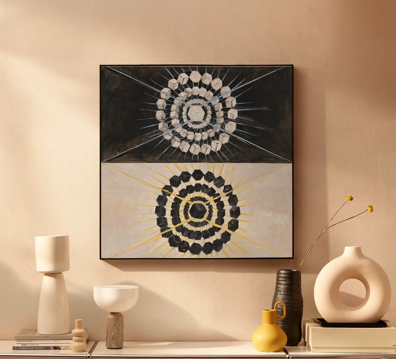 Hilma af Klint "Cigno n. 8" Dualità cosmica Astratto plexiglass da homdeco