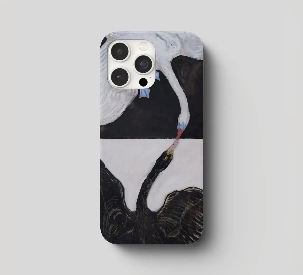 Hilma af Klint "Il cigno n. 1" Dualità e unità cover iphone da homdeco