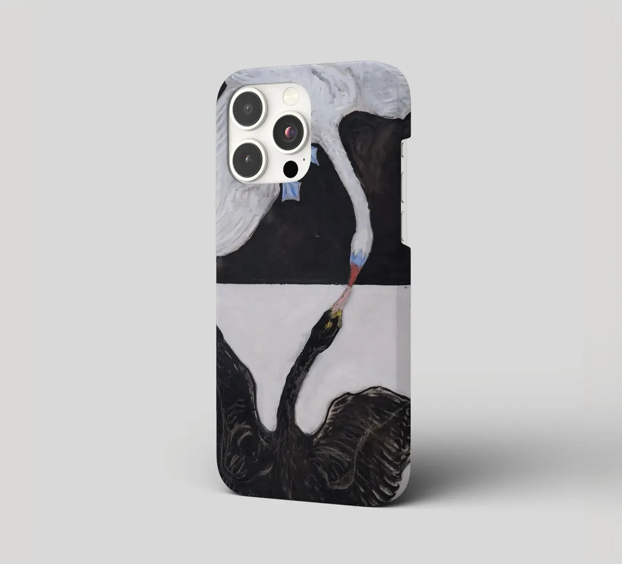 Hilma af Klint "Il cigno n. 1" Dualità e unità cover iphone da homdeco