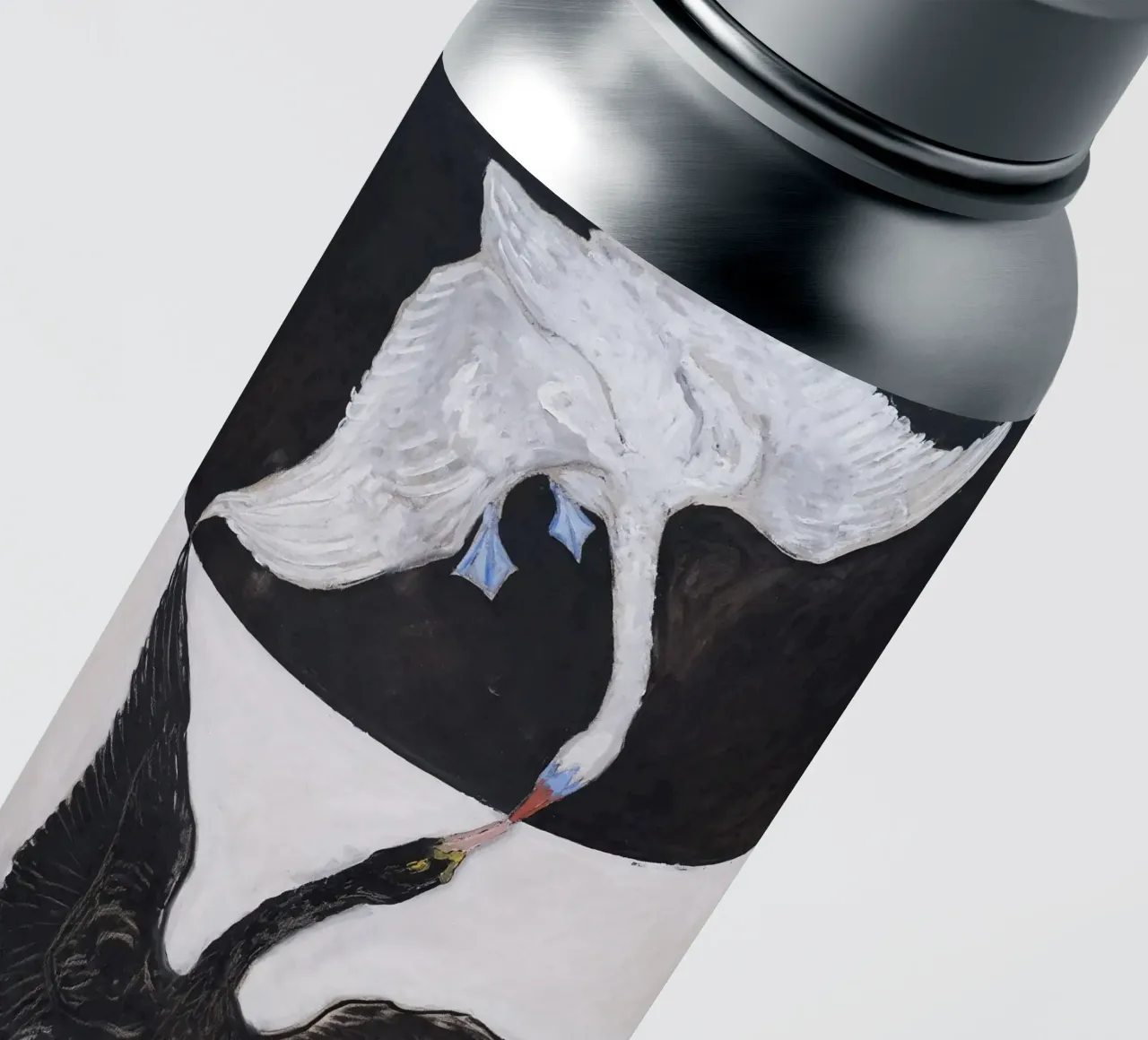 Hilma af Klint "Il cigno n. 1" Dualità e unità adesivo da homdeco