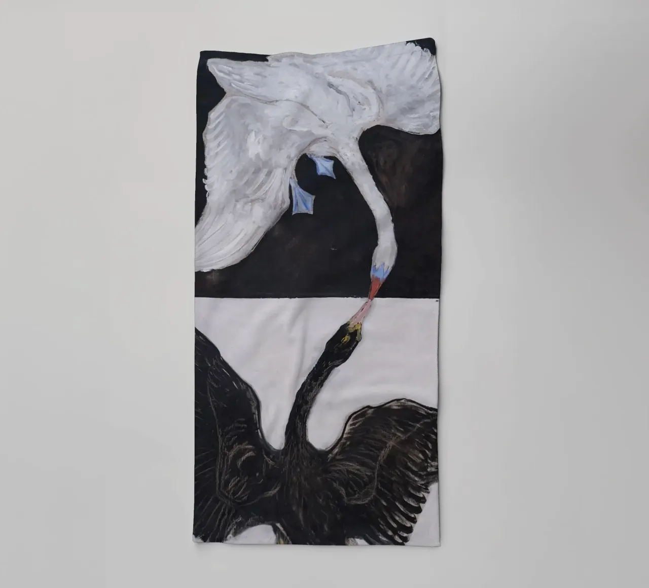 Hilma af Klint "Der Schwan Nr. 1" Dualität und Einheit Handtuch von homdeco