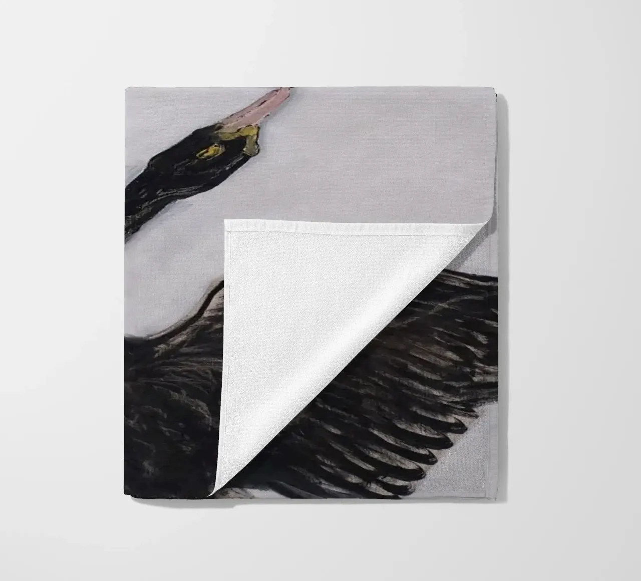 Hilma af Klint "Der Schwan Nr. 1" Dualität und Einheit Strandtuch von homdeco