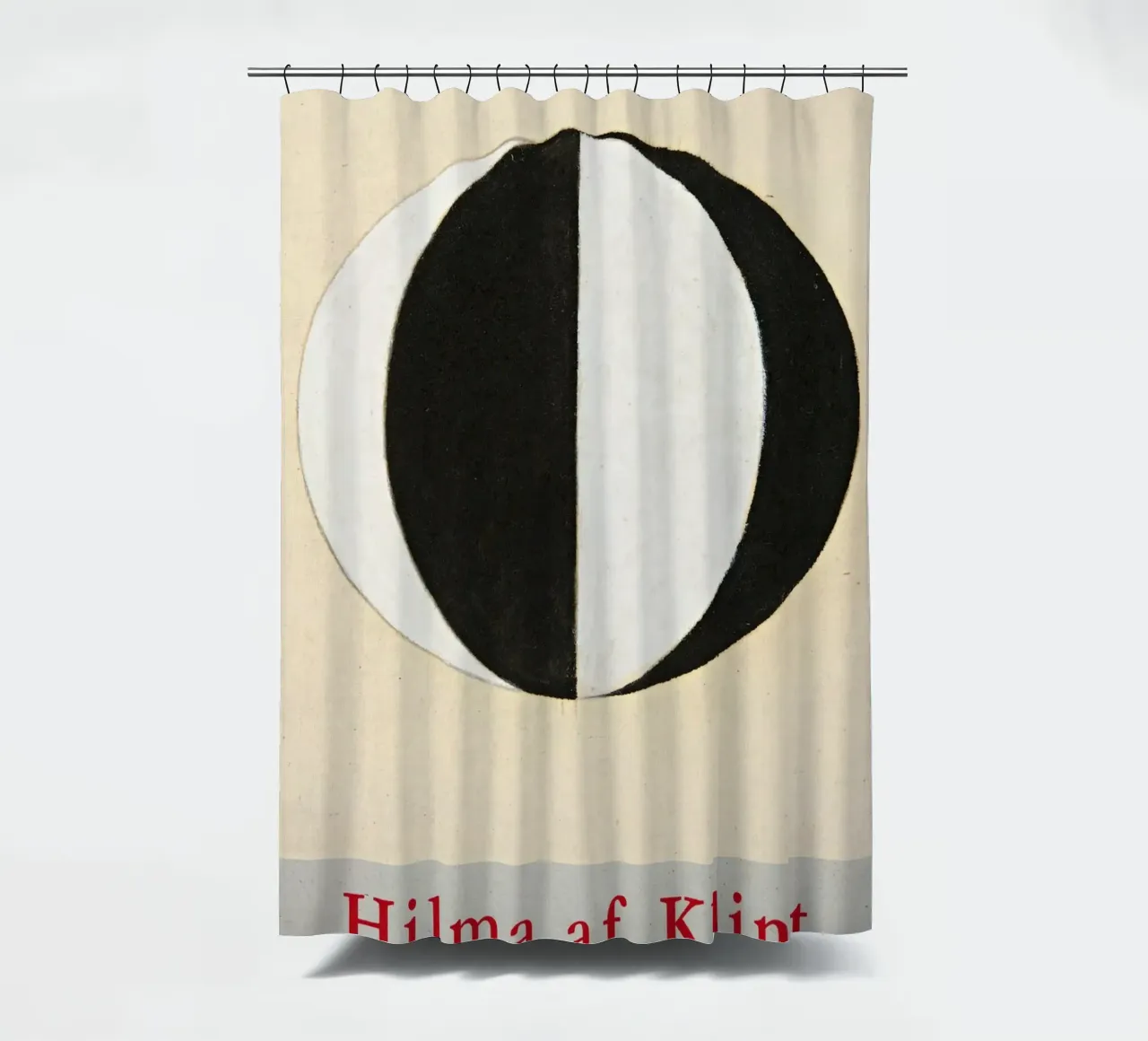 Hilma af Klint "Mahatmas" Affiche abstraite sur la dualité rideau de douche de homdeco