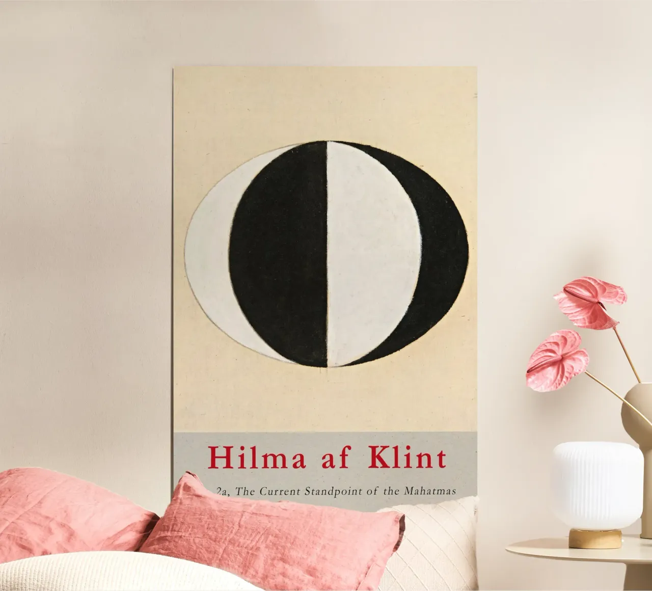 Hilma af Klint "Mahatmas" Duality Abstract Poster poster by homdeco