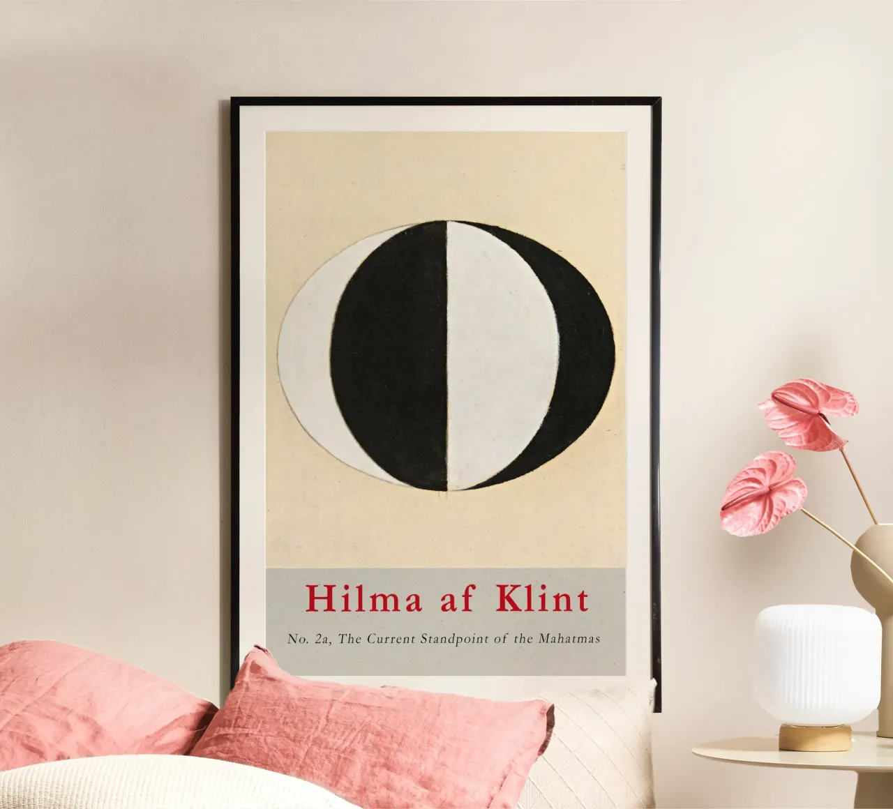 Hilma af Klint "Mahatmas" Duality Abstract Poster poster by homdeco