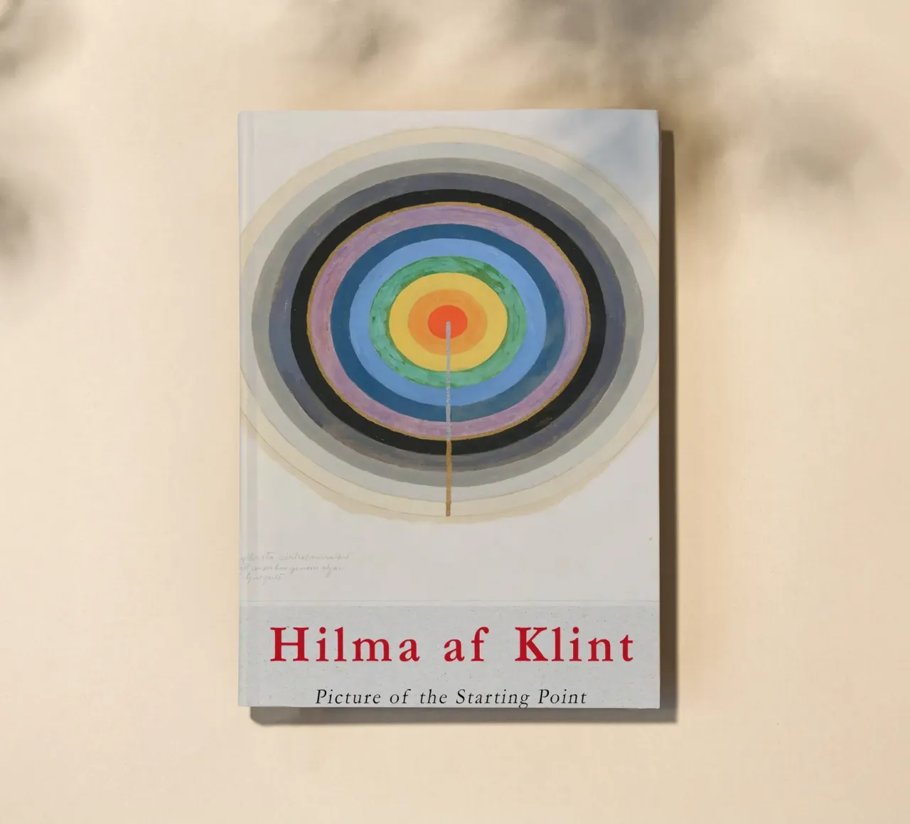 Hilma af Klint "Starting Point" Cosmic Circle Print notebook by homdeco