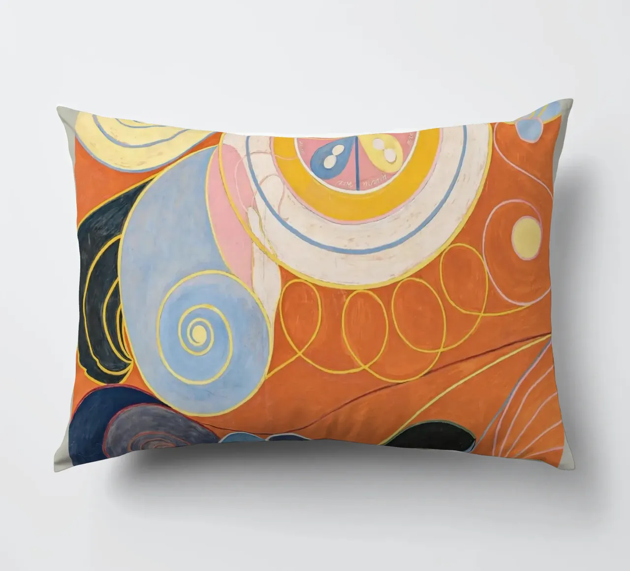 Hilma af Klint "Gioventù n. 3" Poster astratto a spirali cuscino da homdeco
