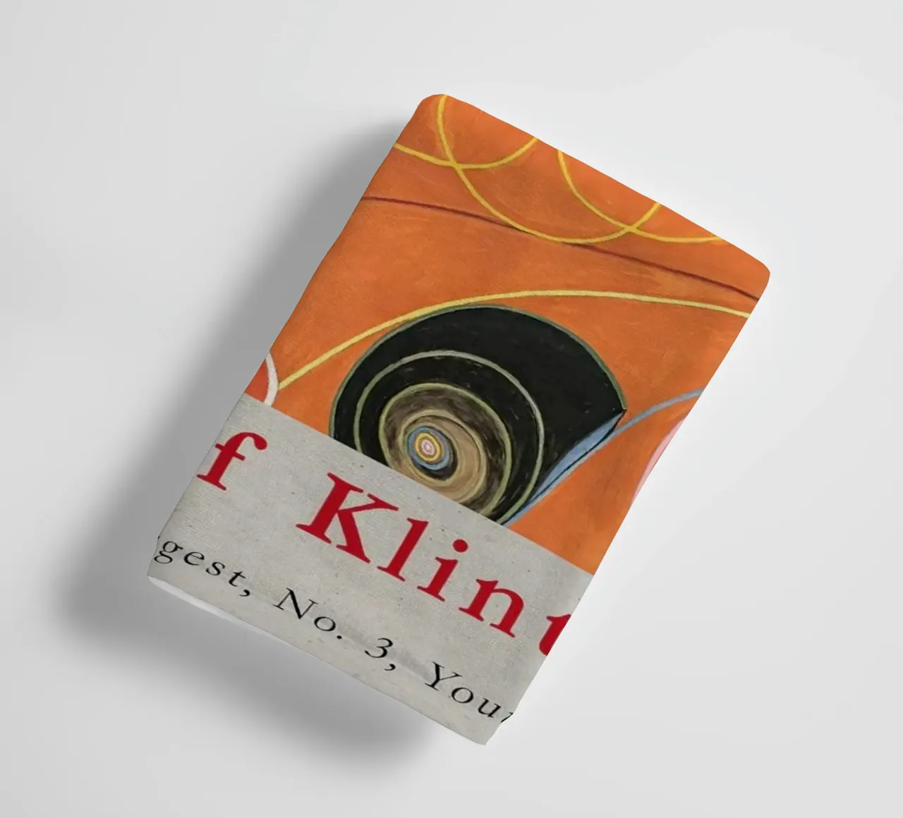 Hilma af Klint "Gioventù n. 3" Poster astratto a spirali asciugamano da bagno da homdeco