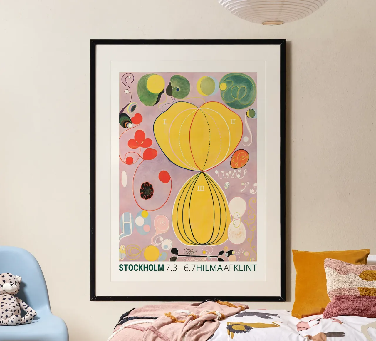Hilma af Klint "Erwachsensein" Abstrakte Lebensreise Hahnemühle von homdeco