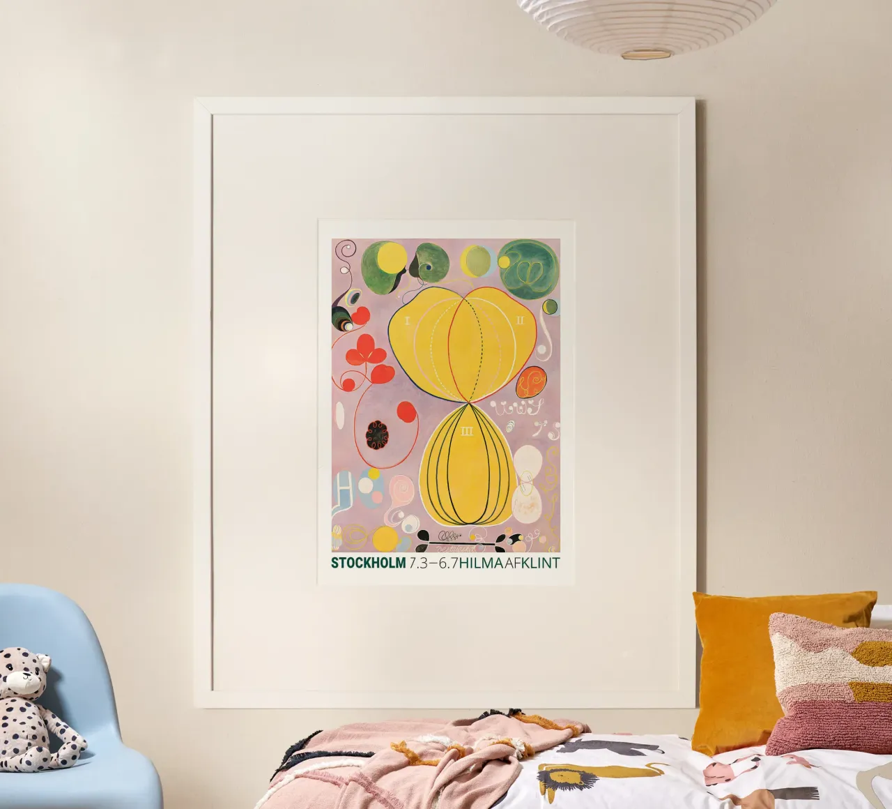 Hilma af Klint "Erwachsensein" Abstrakte Lebensreise Hahnemühle von homdeco