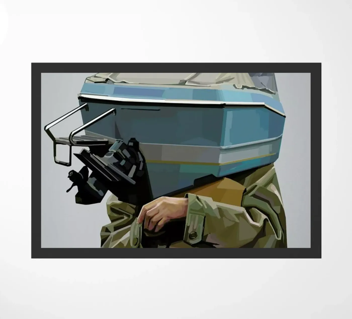 Boatface doormat by Tapio Mömmö