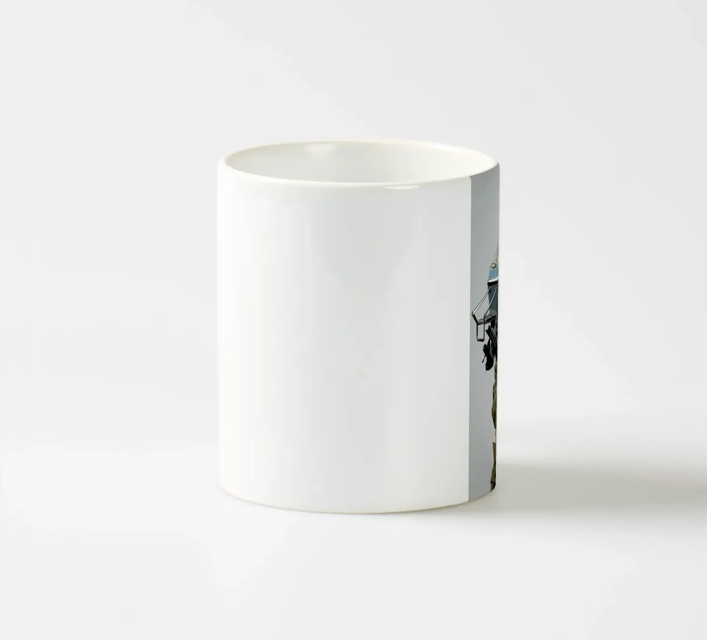 Boatface ceramic mug by Tapio Mömmö