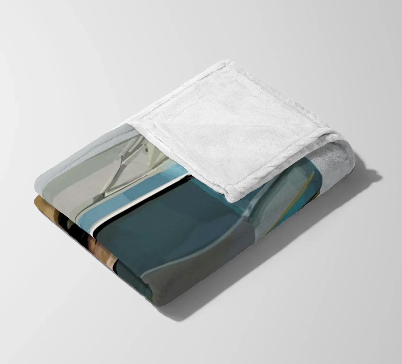 Boatface Fleecedecke von Tapio Mömmö