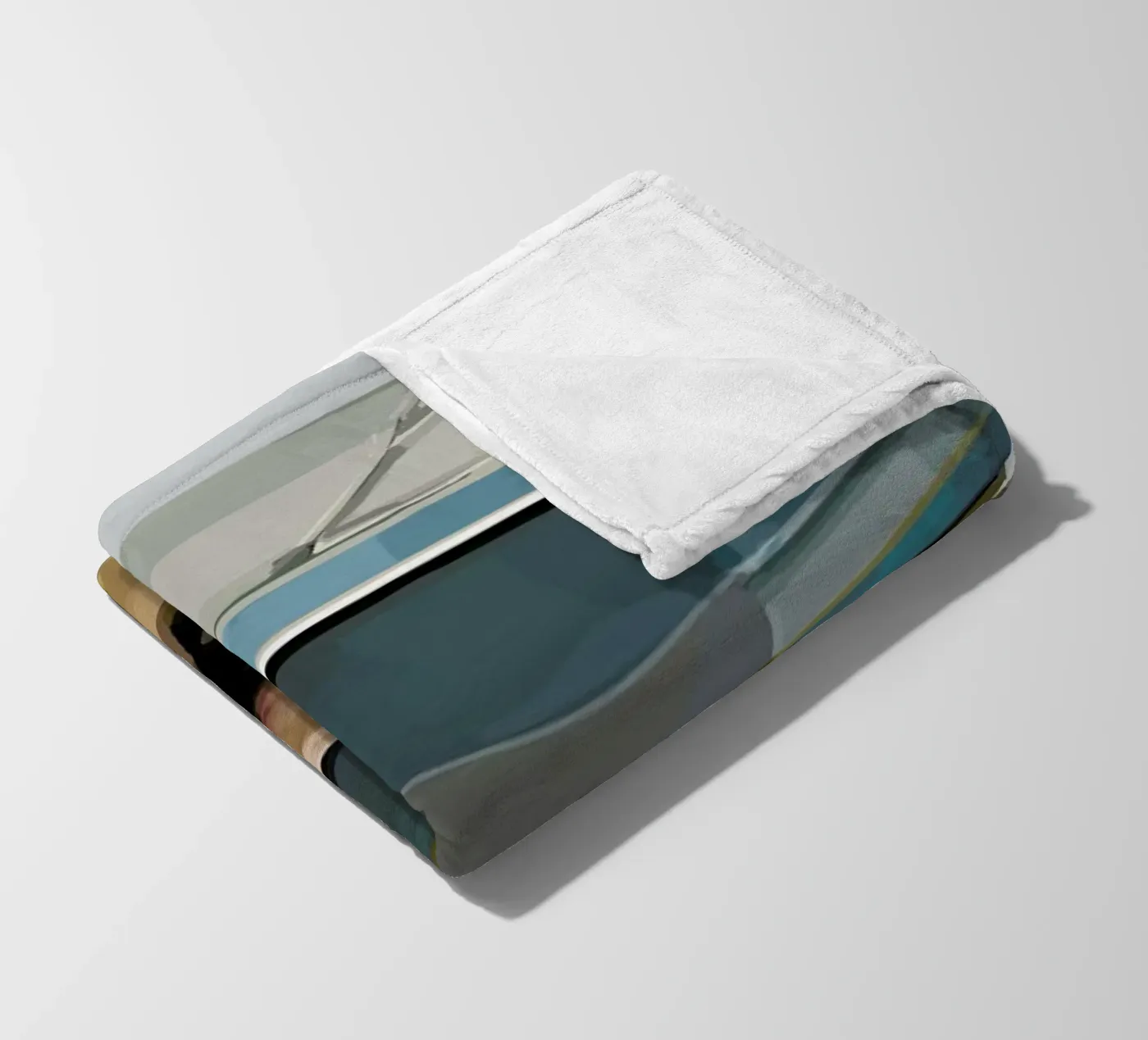 Boatface Fleecedecke von Tapio Mömmö