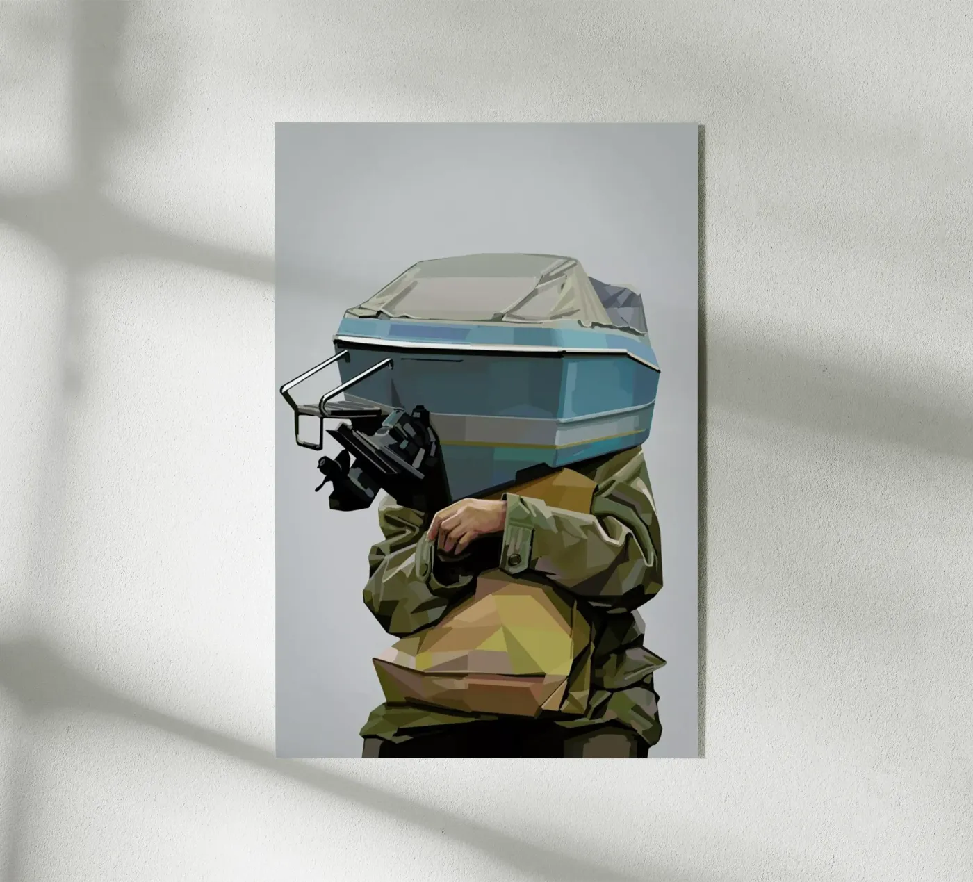 Boatface plexiglass da Tapio Mömmö