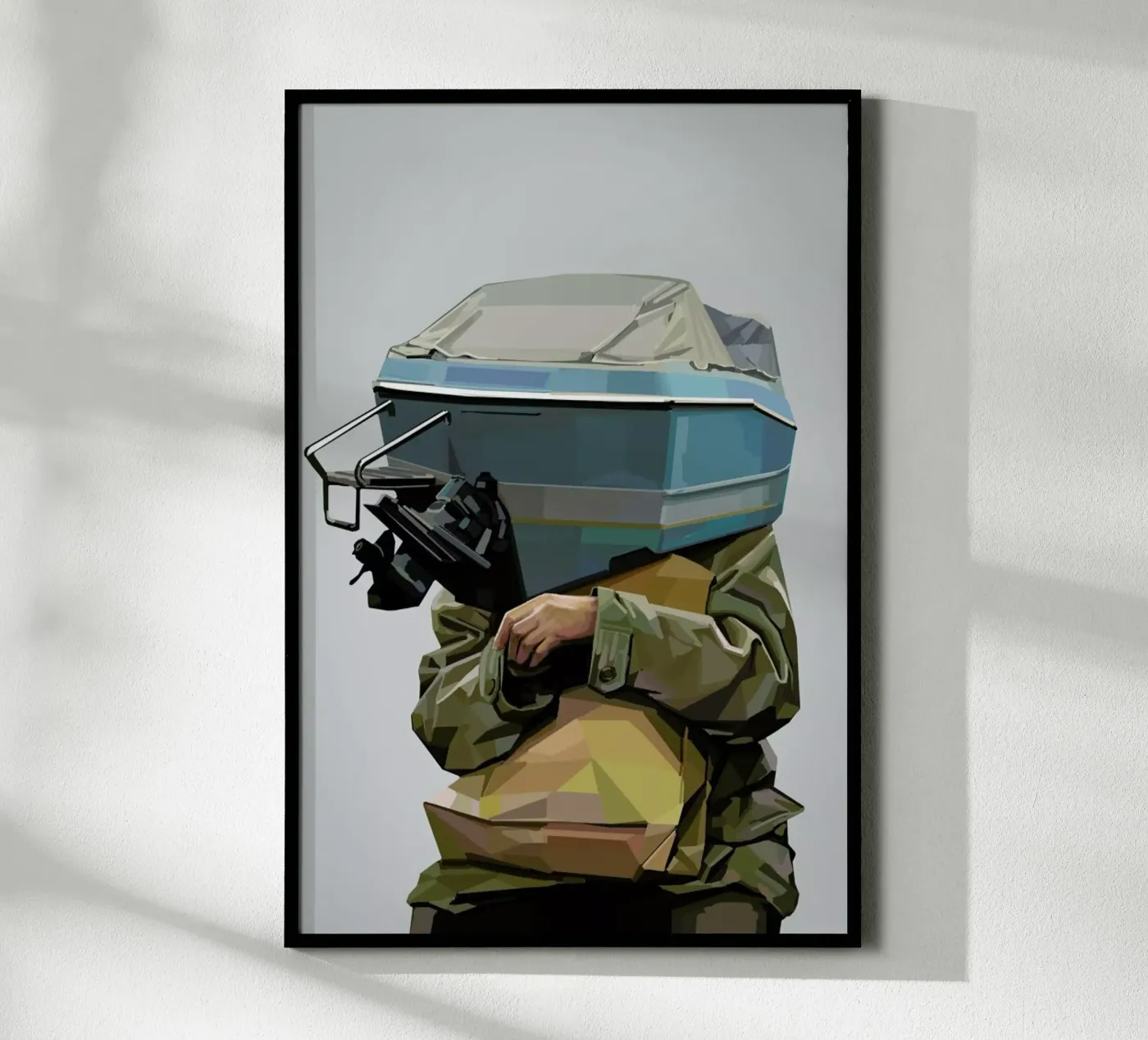 Boatface poster by Tapio Mömmö