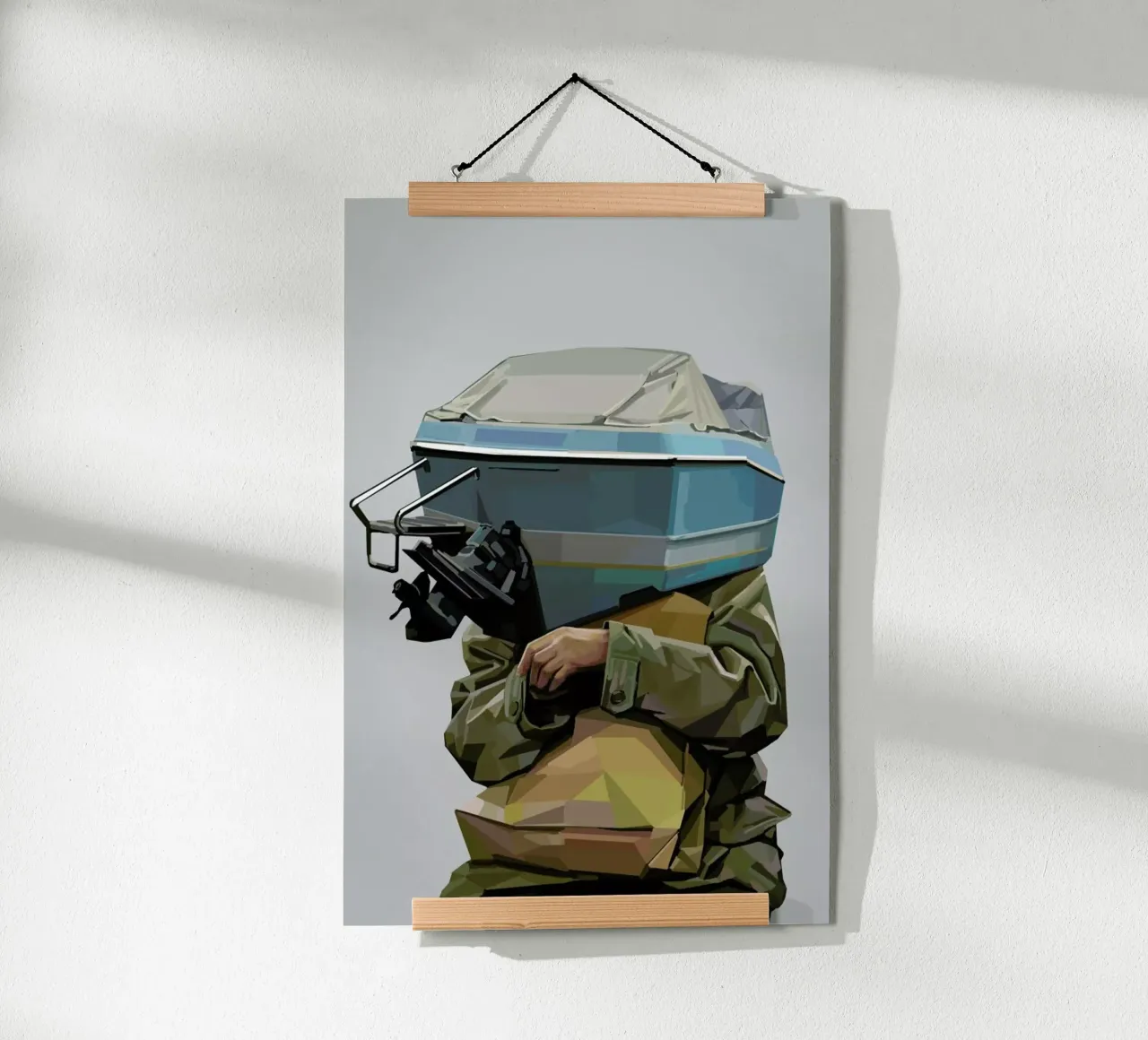 Boatface poster da Tapio Mömmö