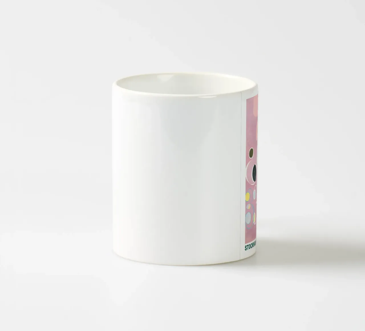 Hilma af Klint "Adulthood" Astratto Floreale Rosa tazza in ceramica da homdeco