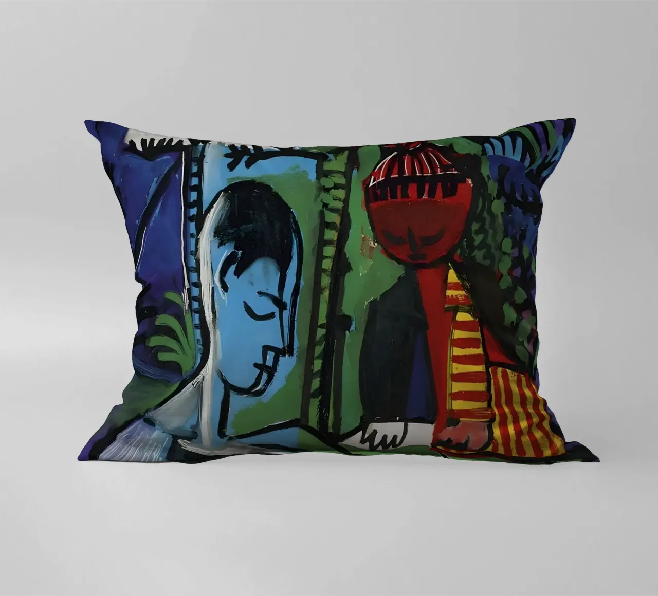 Picasso "Il pittore e la modella" Espressione cubista cuscino da homdeco