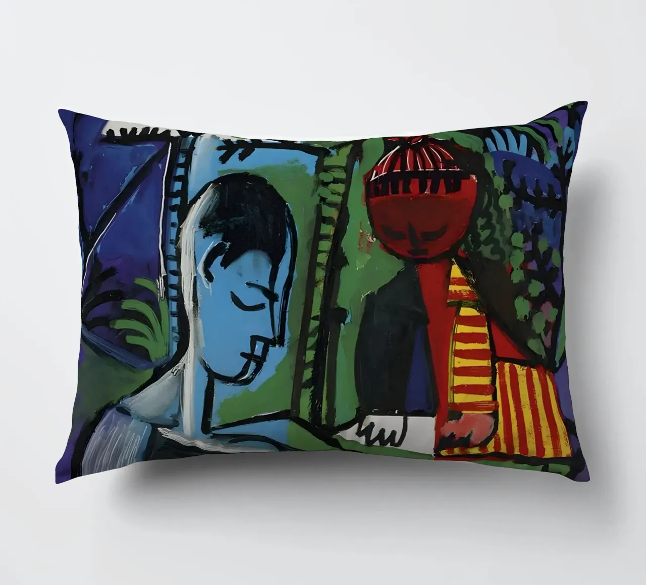 Picasso "Il pittore e la modella" Espressione cubista cuscino da homdeco