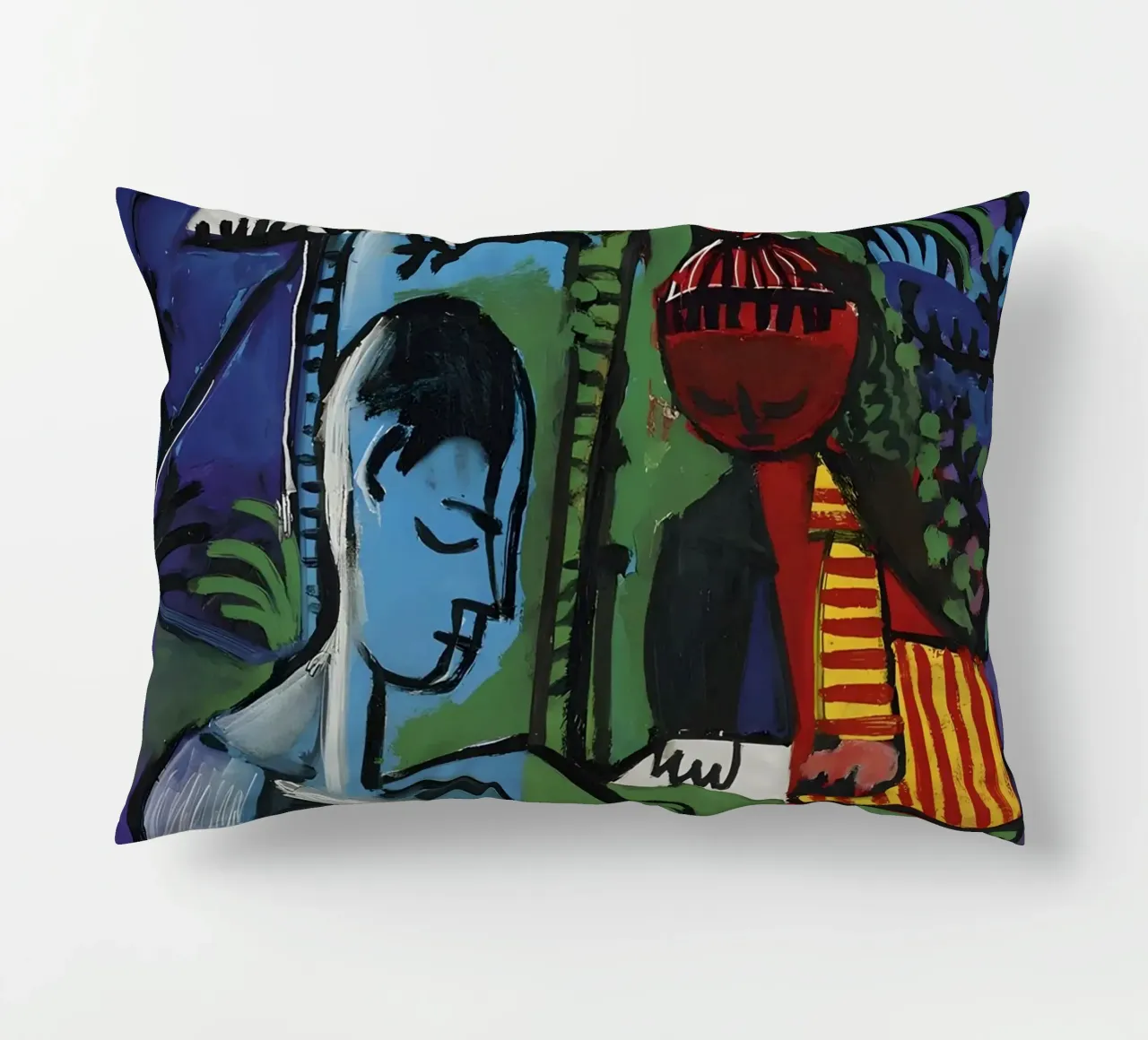 Picasso "Il pittore e la modella" Espressione cubista cuscino da homdeco