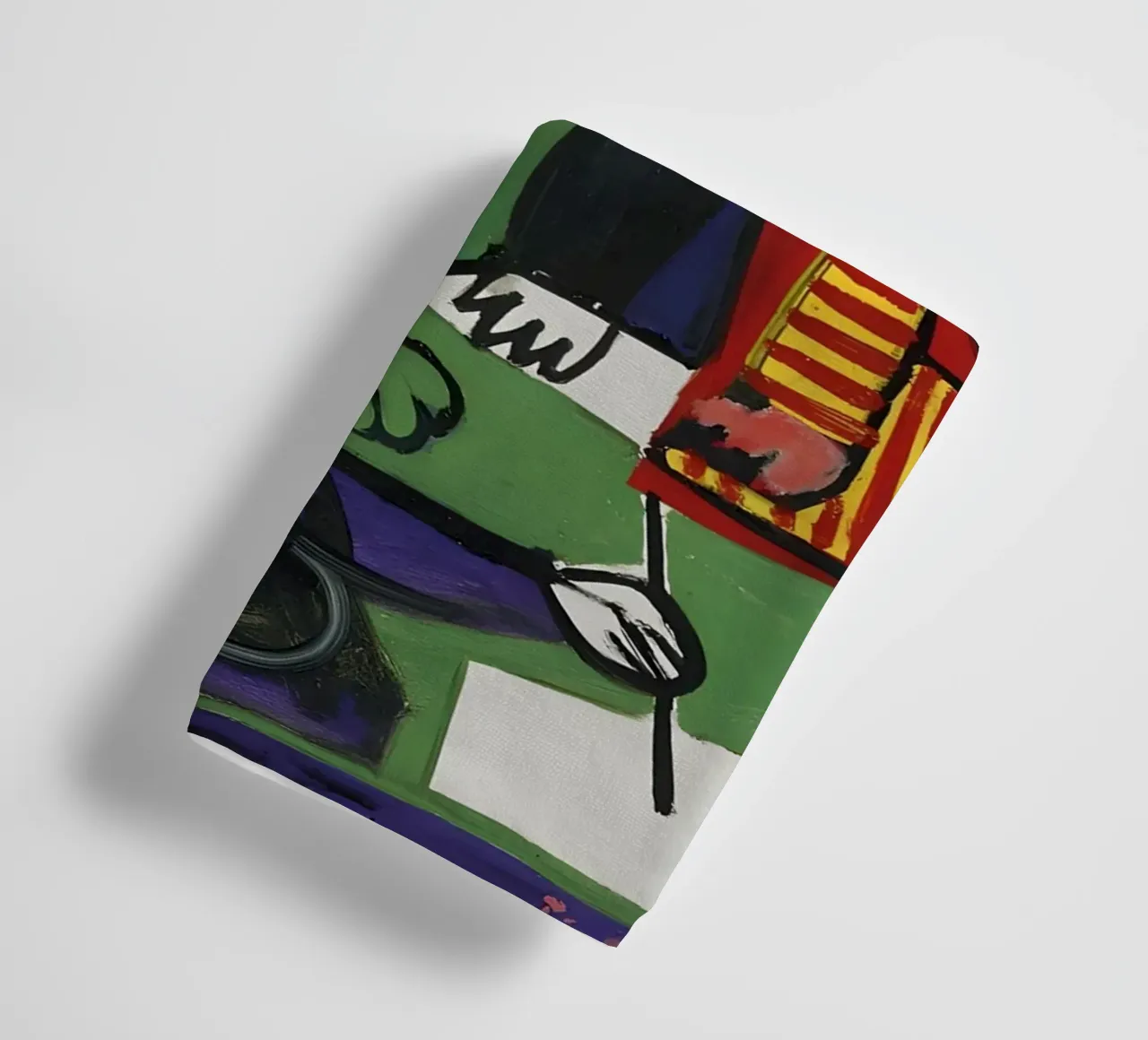 Picasso "The Painter & Model" Cubist Expression towel by homdeco