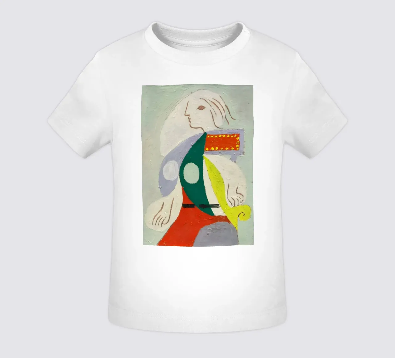 Picasso "Figure in Profile" Modernist Abstract Print baby t-shirt by homdeco