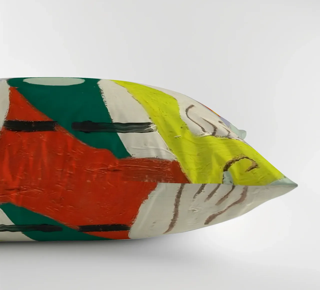 Picasso "Figure in Profile" Modernist Abstract Print decorative cushion by homdeco
