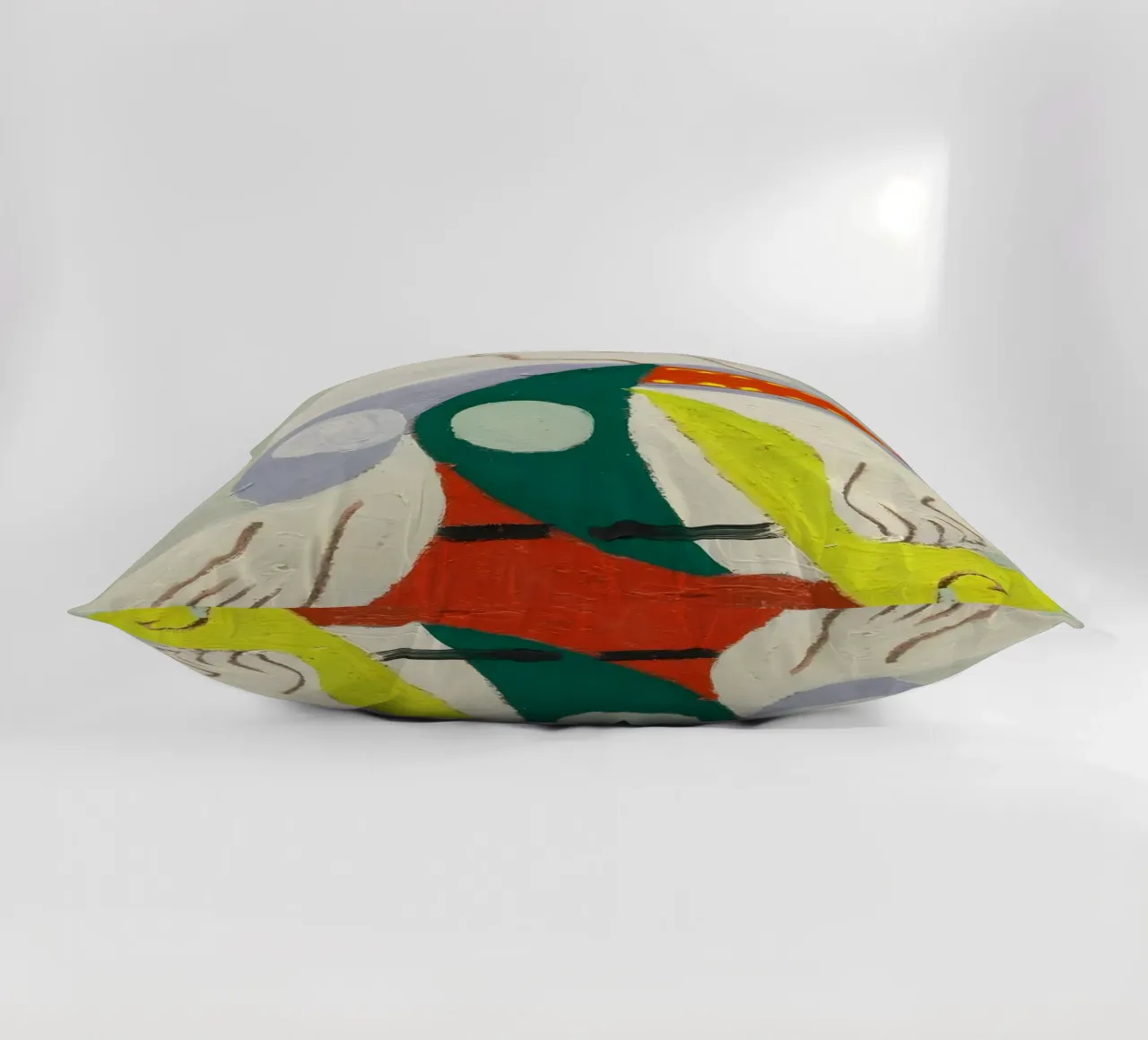 Picasso "Figure in Profile" Modernist Abstract Print decorative cushion by homdeco