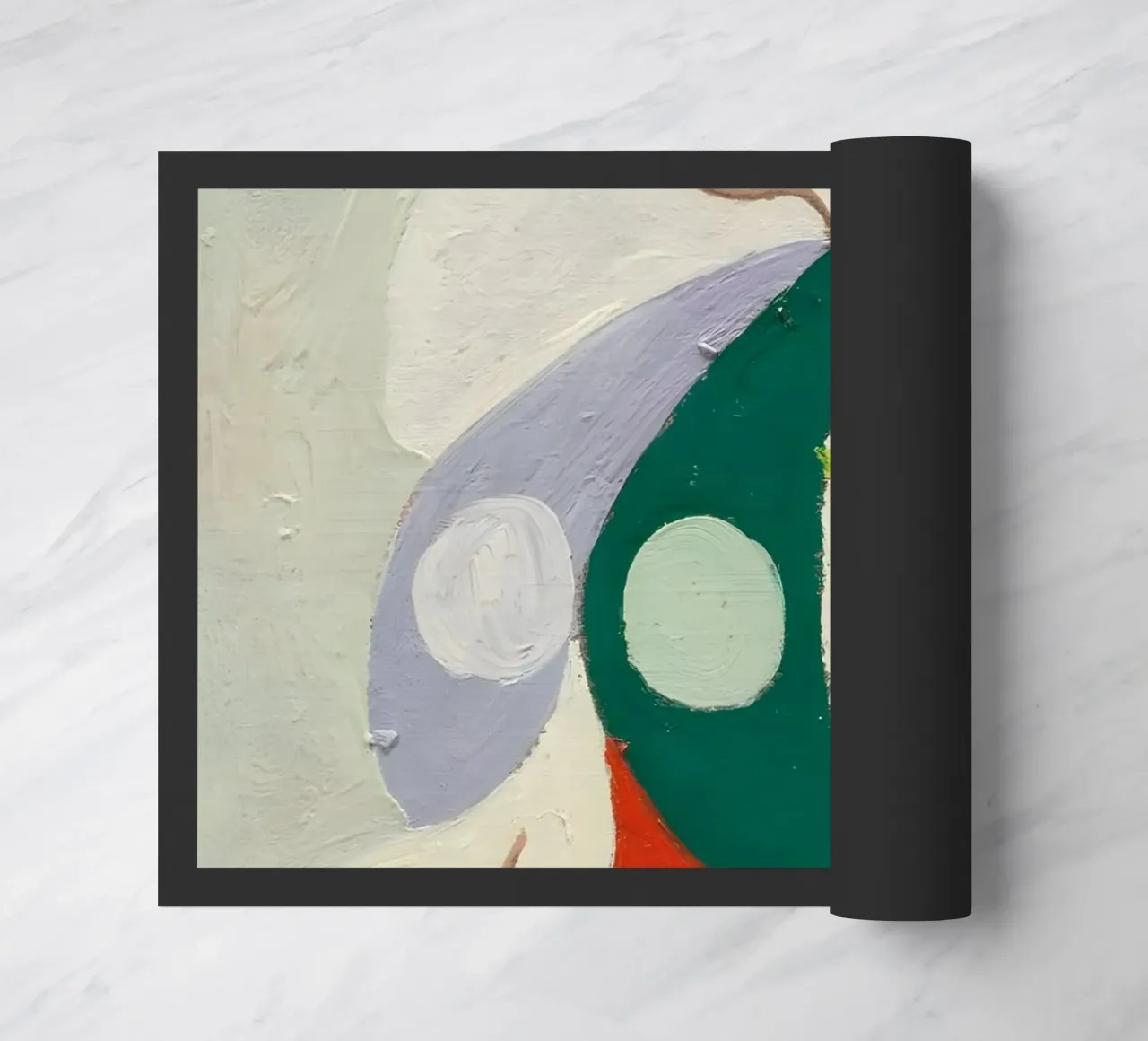 Picasso "Figure in Profile" Modernist Abstract Print doormat by homdeco