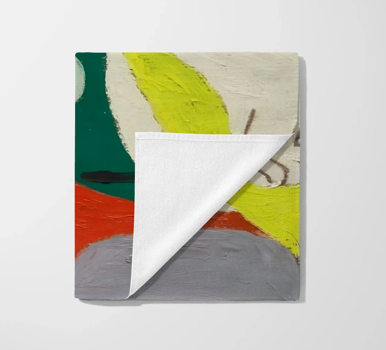 Picasso "Figure in Profile" Modernist Abstract Print beach towel by homdeco