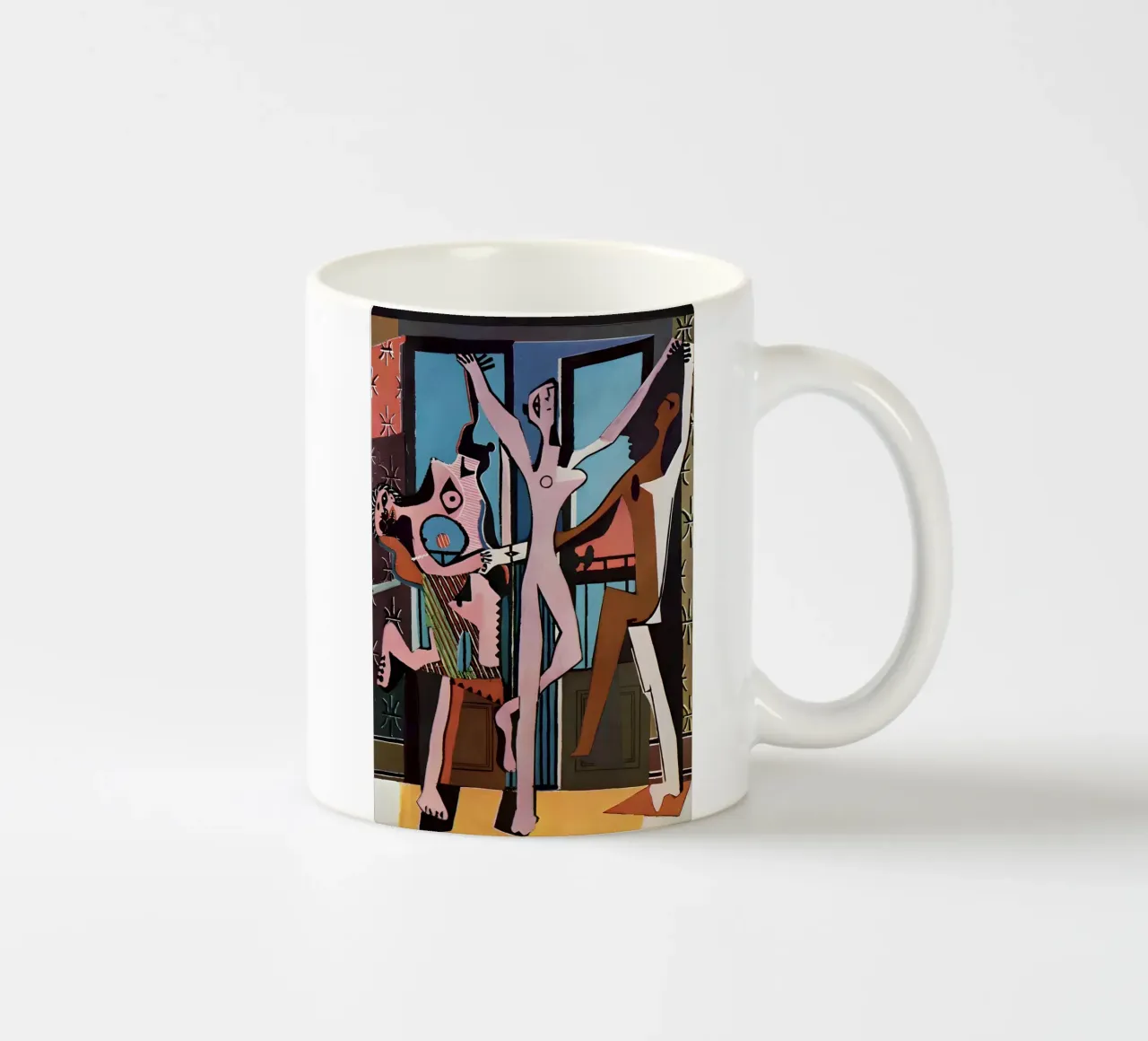 Picasso "La danza" Gioia cubista Astratto tazza in ceramica da homdeco