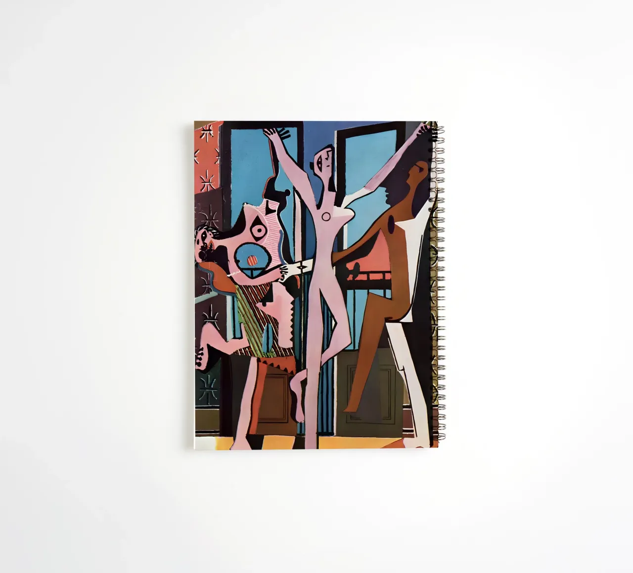 Picasso "Der Tanz" Kubistische Freude Abstrakt Ringbuch von homdeco
