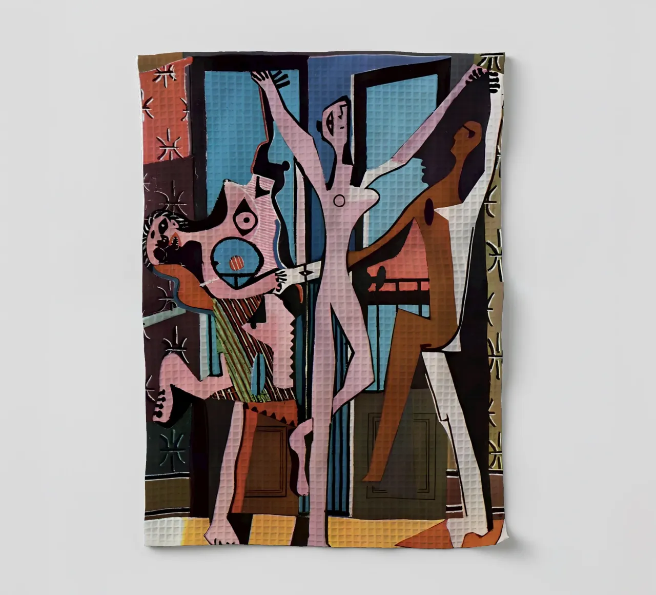 Picasso "La Danse" Cubiste Joy Abstrait torchon de homdeco