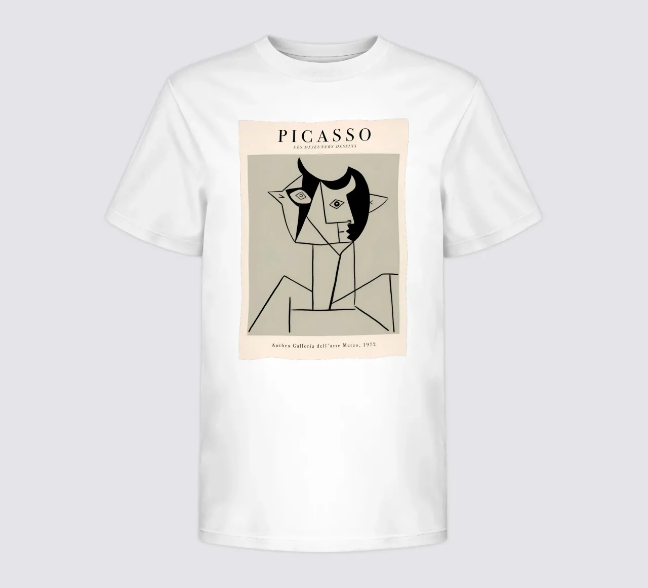 Picasso "Les Déjeuners" Abstract Cubist Print Kinder T-Shirt von homdeco