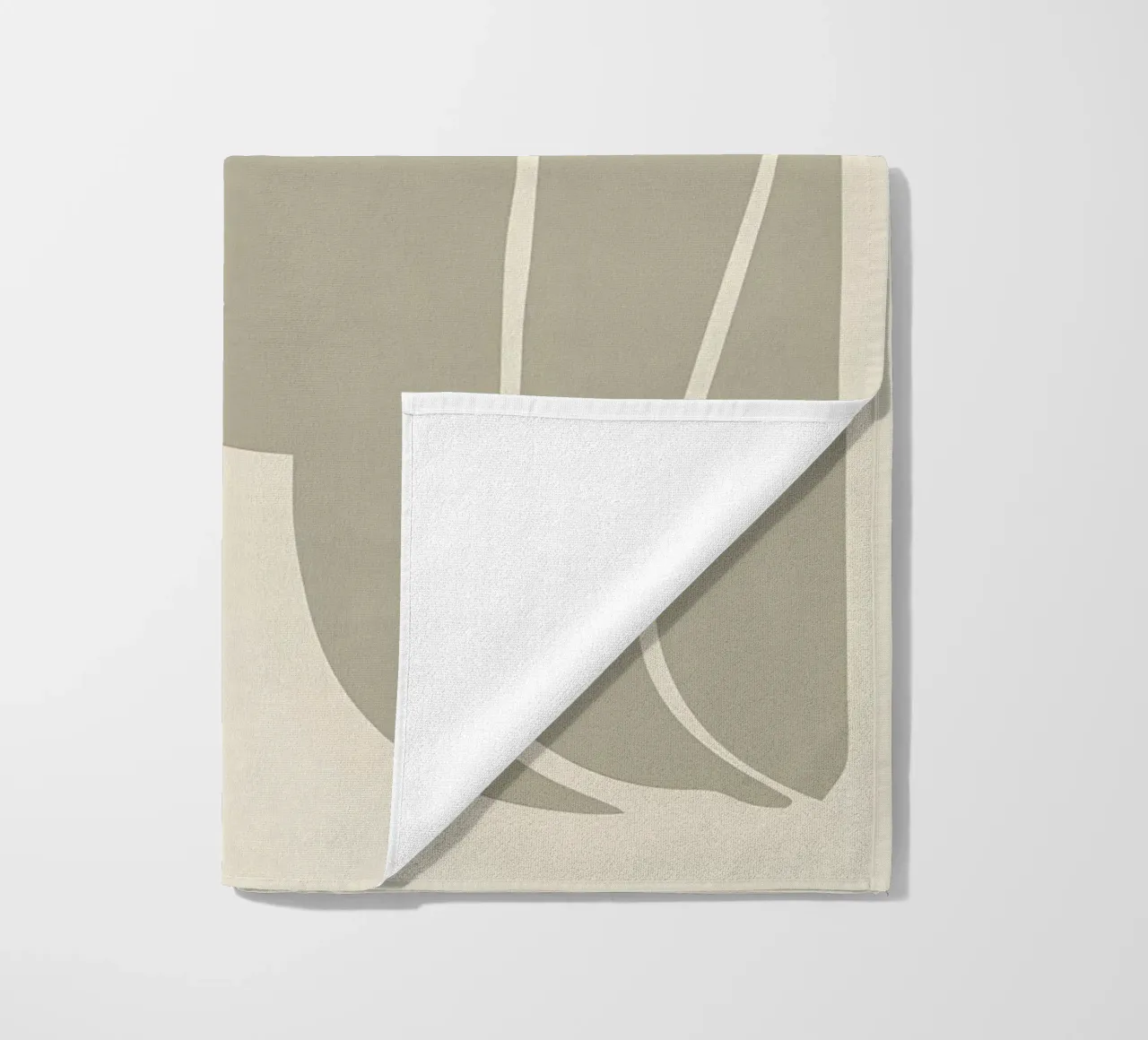 Picasso "Visage" Stampa profilo minimalista telo mare da homdeco