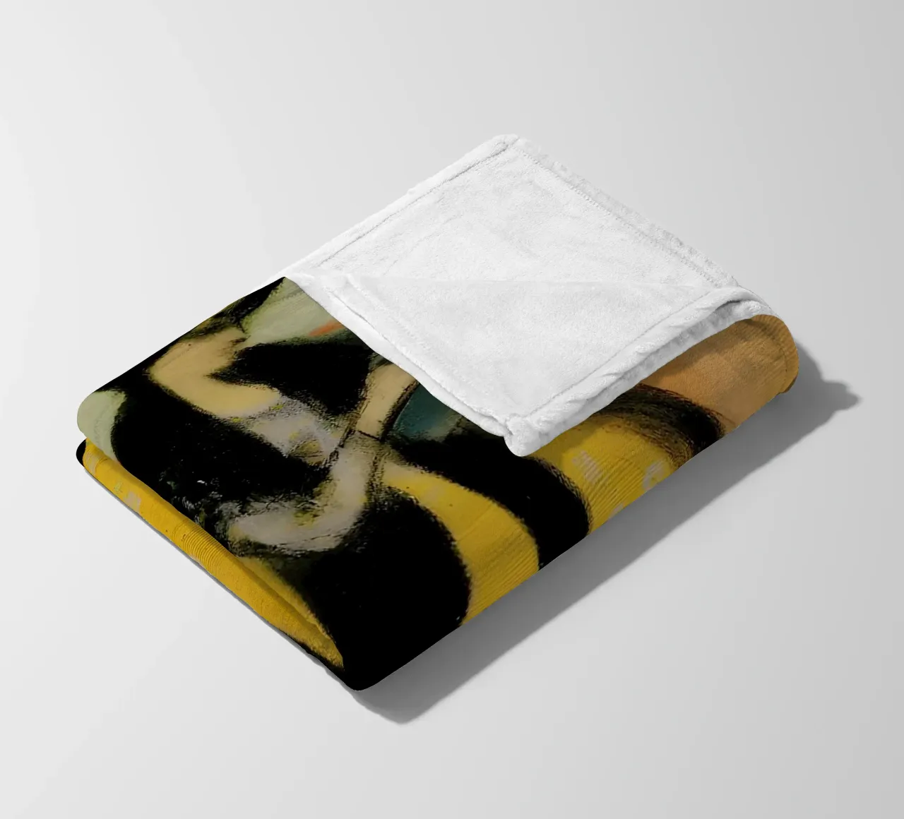 Picasso "Woman with Dog" Early Period Print fleece blanket by homdeco