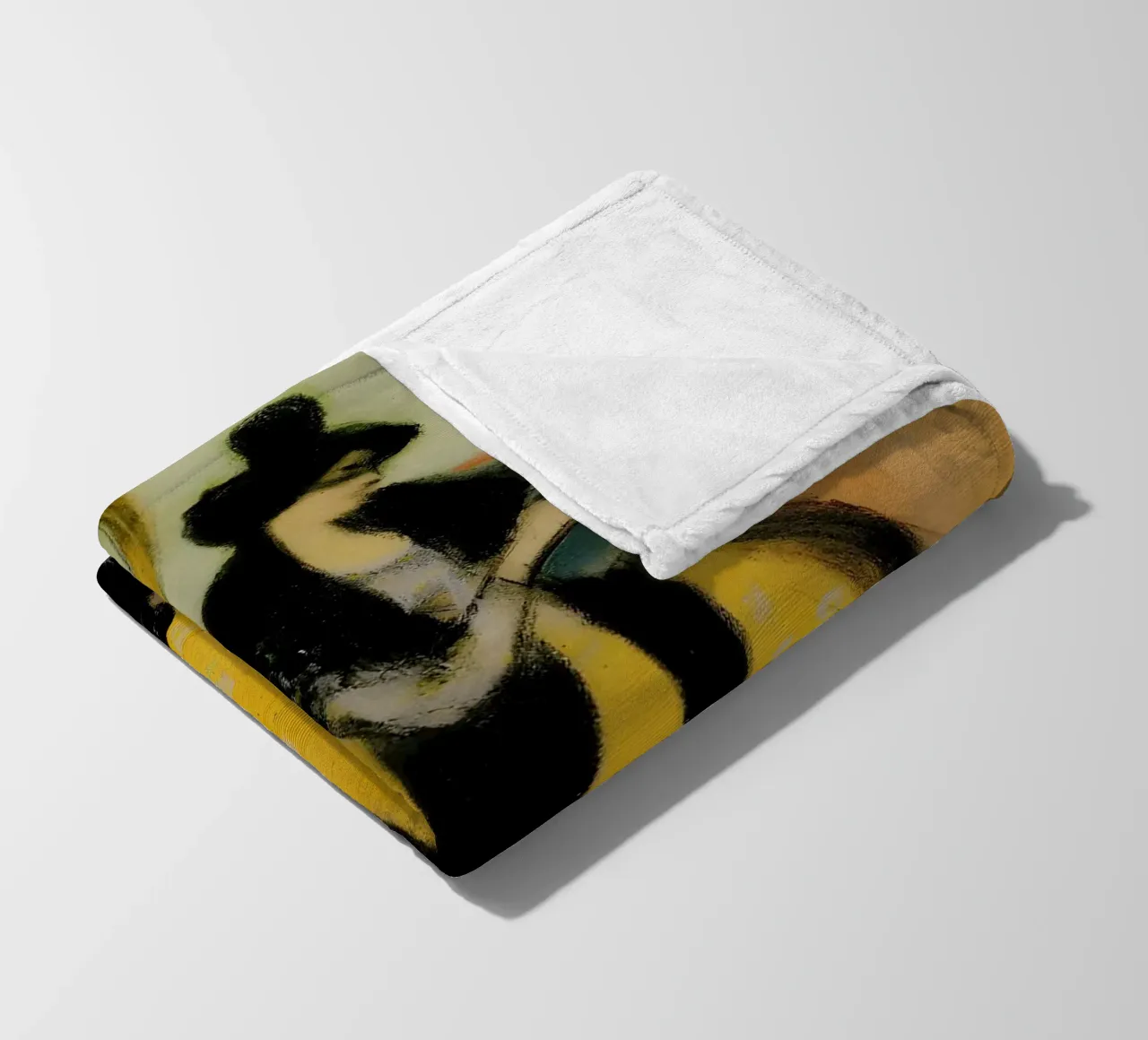 Picasso "Woman with Dog" Early Period Print fleece blanket by homdeco