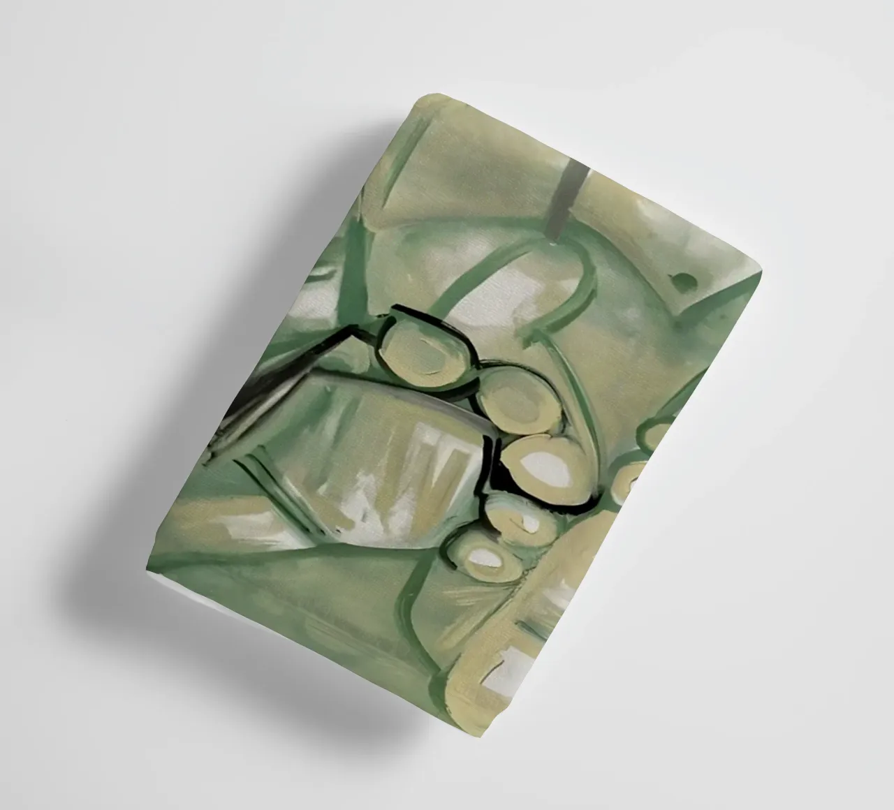 Picasso "Figures en vert" Abstrait cubiste dynamique serviette de bain de homdeco