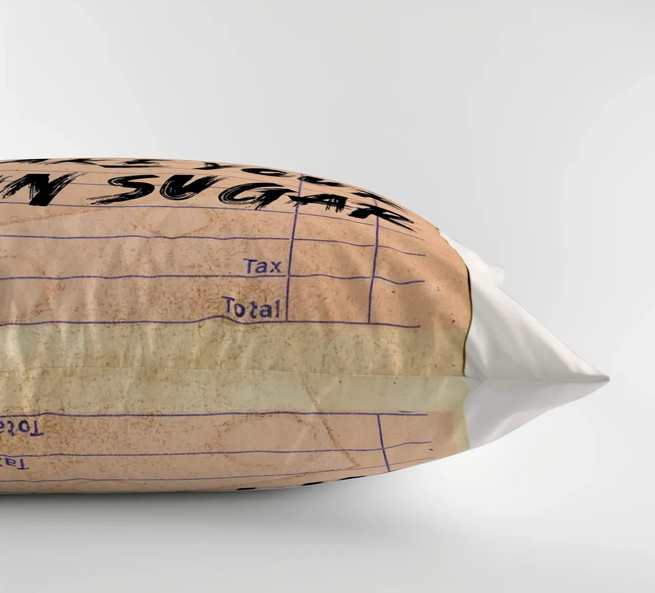 "Be Your Own Daddy Make Your Own Sugar" - Empowering Typogra decorative cushion by NorwesClub
