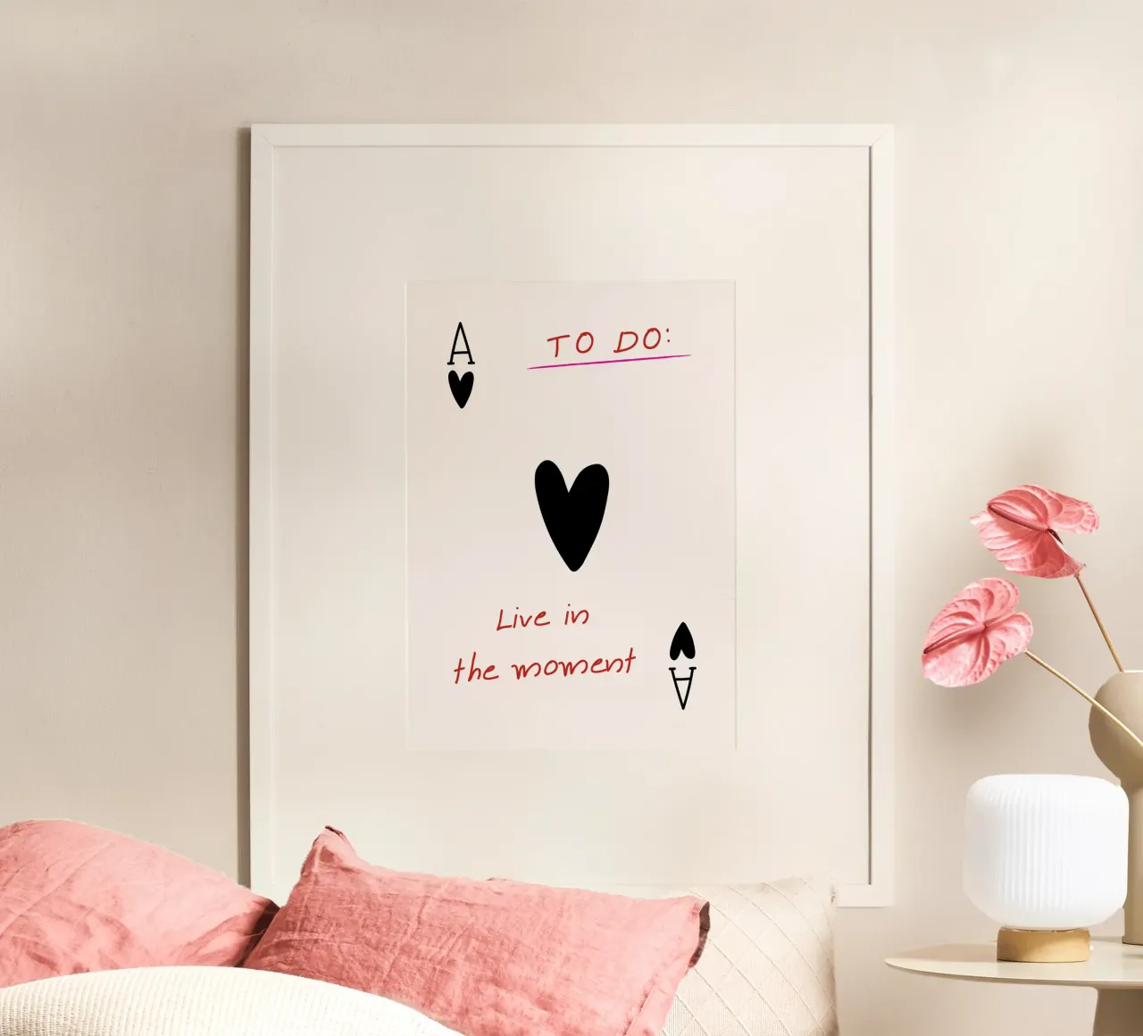 "Leef in het Moment" - Inspirerende To-Do List-kunst hahnemühle van NorwesClub