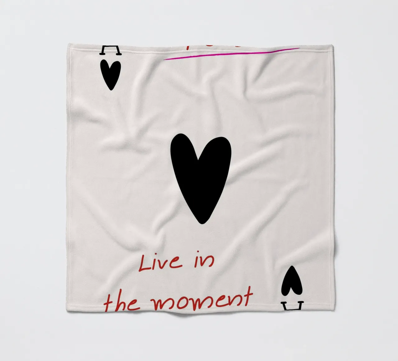 "Leef in het Moment" - Inspirerende To-Do List-kunst fleecedeken van NorwesClub