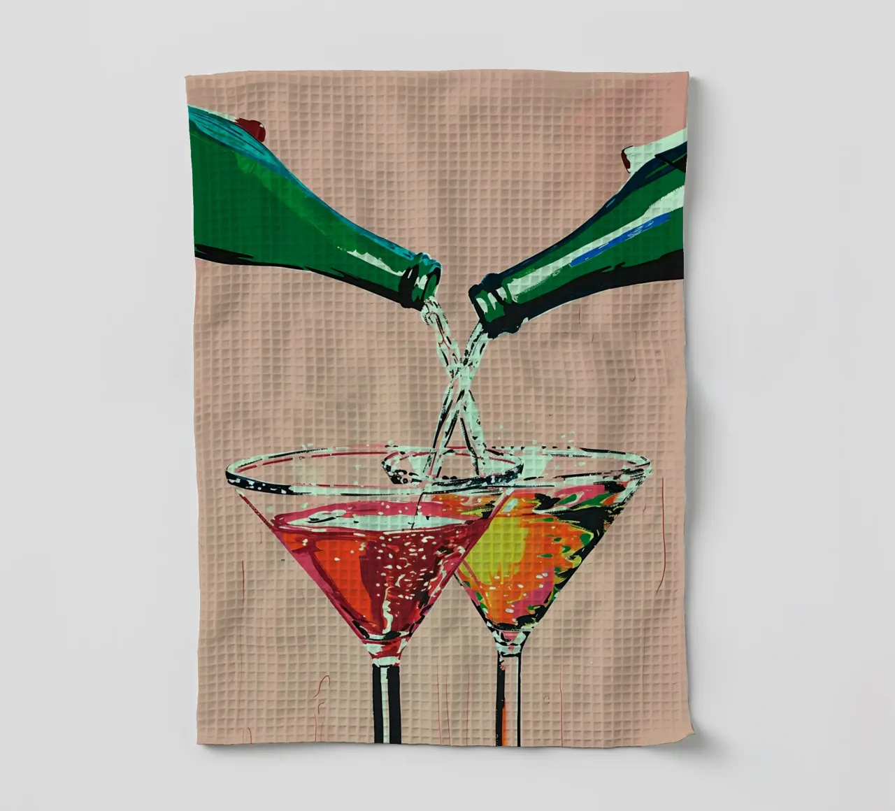 Cheers - Versa cocktail in stile pop art canovaccio da cucina da NorwesClub