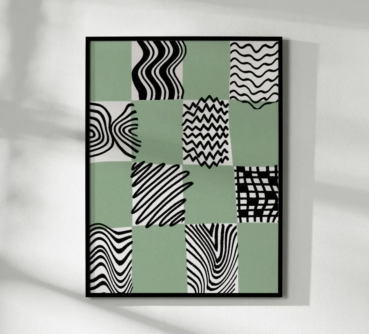 Moods poster with aluminum frame by Viola