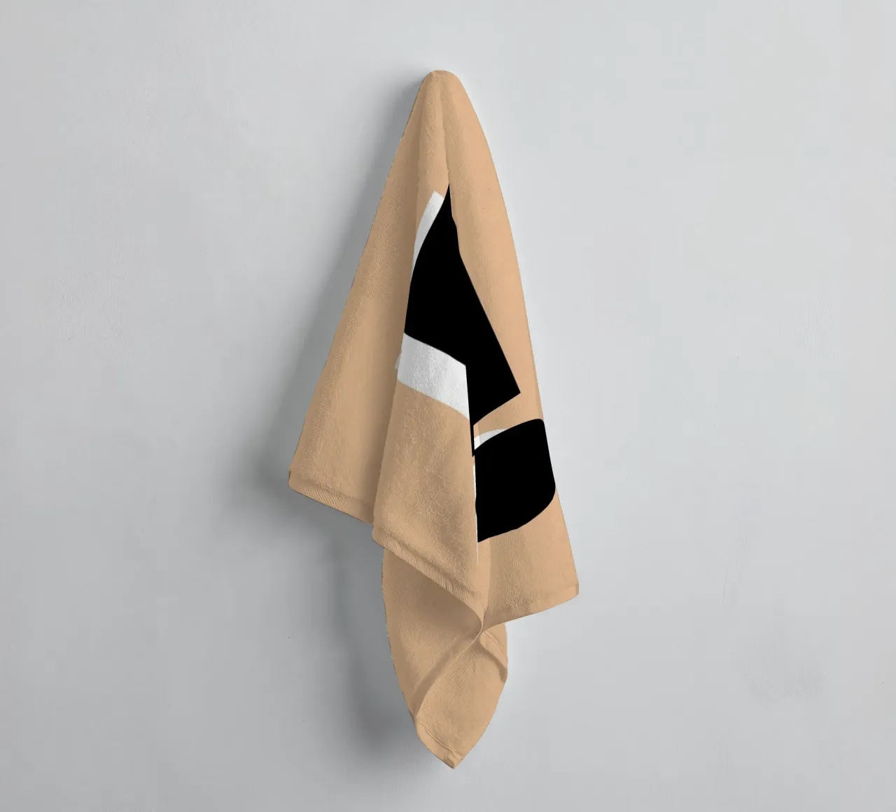 Bold Exclamation Mark - Minimalist Graphic Art Print towel by NorwesClub