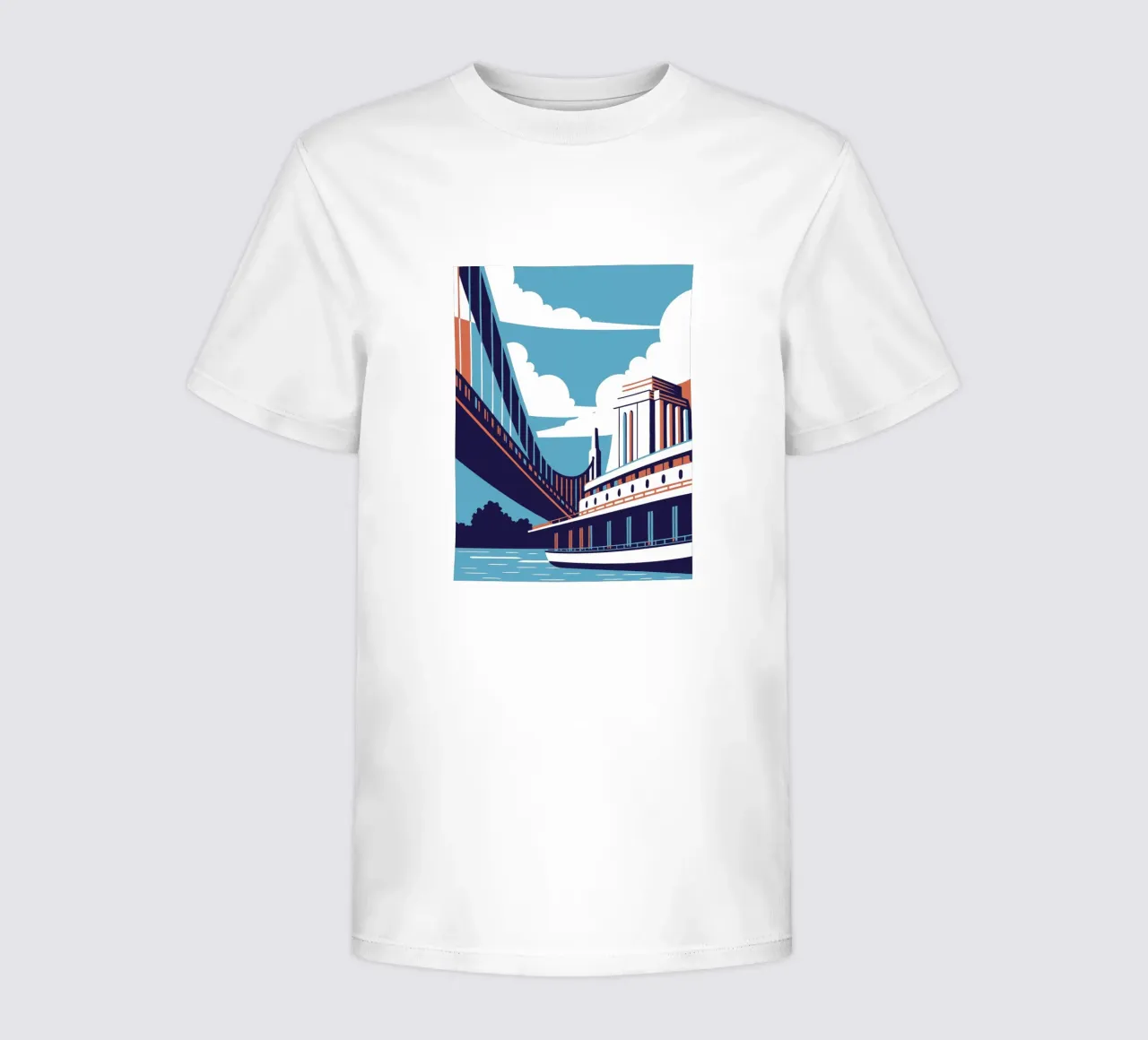 River Bridge kids t-shirt by STORE PRESENCE